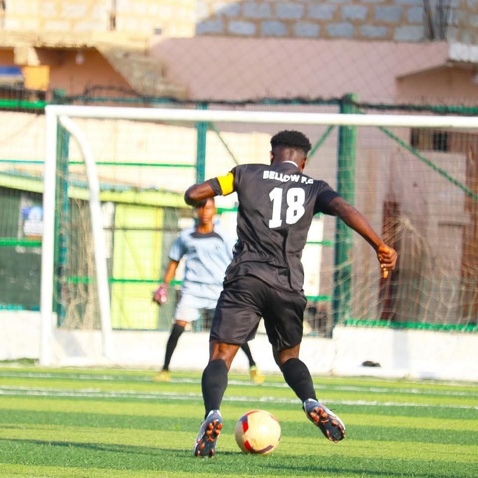 Football match action