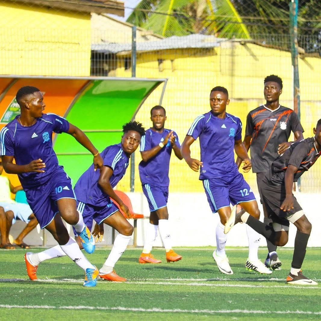 Match action at Bellow FC