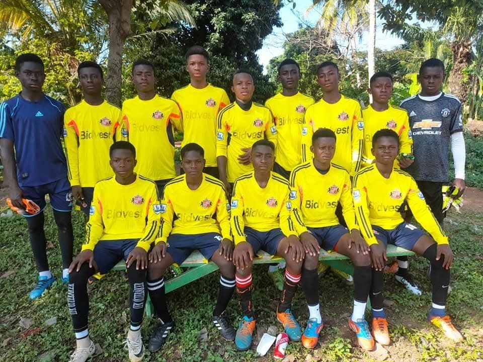 Young football squad